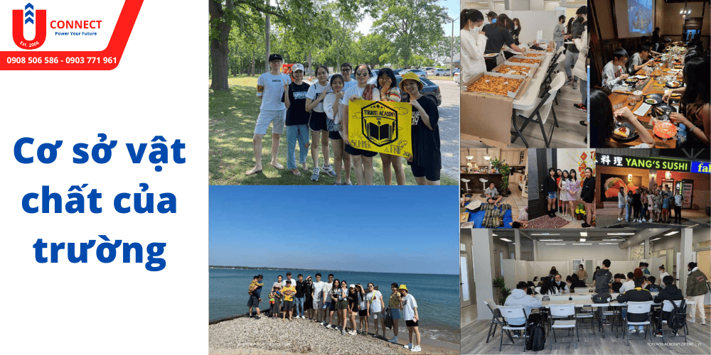 Giới thiệu trường trung học Toronto Academy of EMC, bang Ontario, Canada và cơ sở vật chất của trường EMC