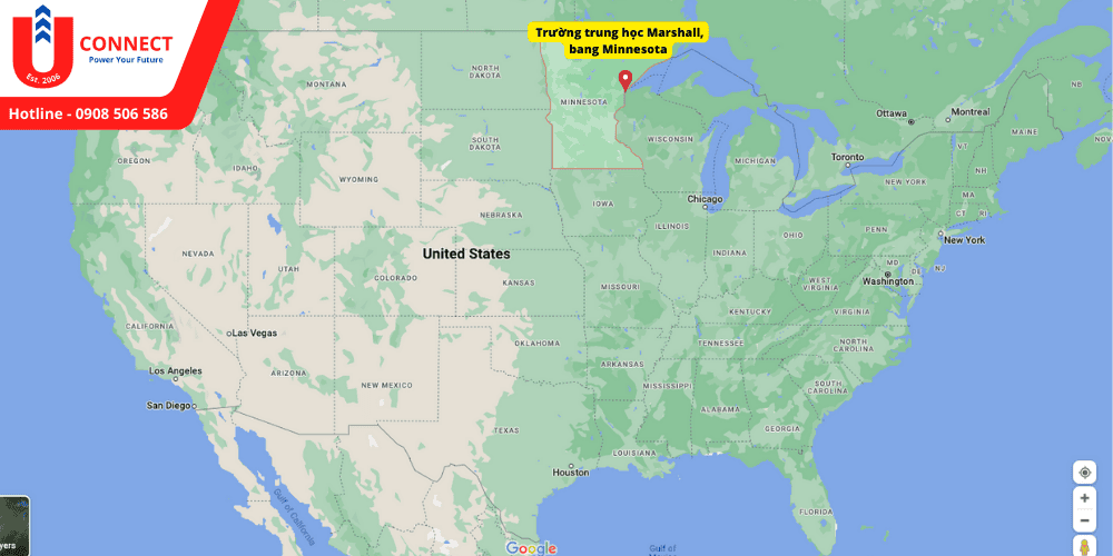 Trường trung học Marshall, bang Minnesota, Mỹ và bang Minnesota