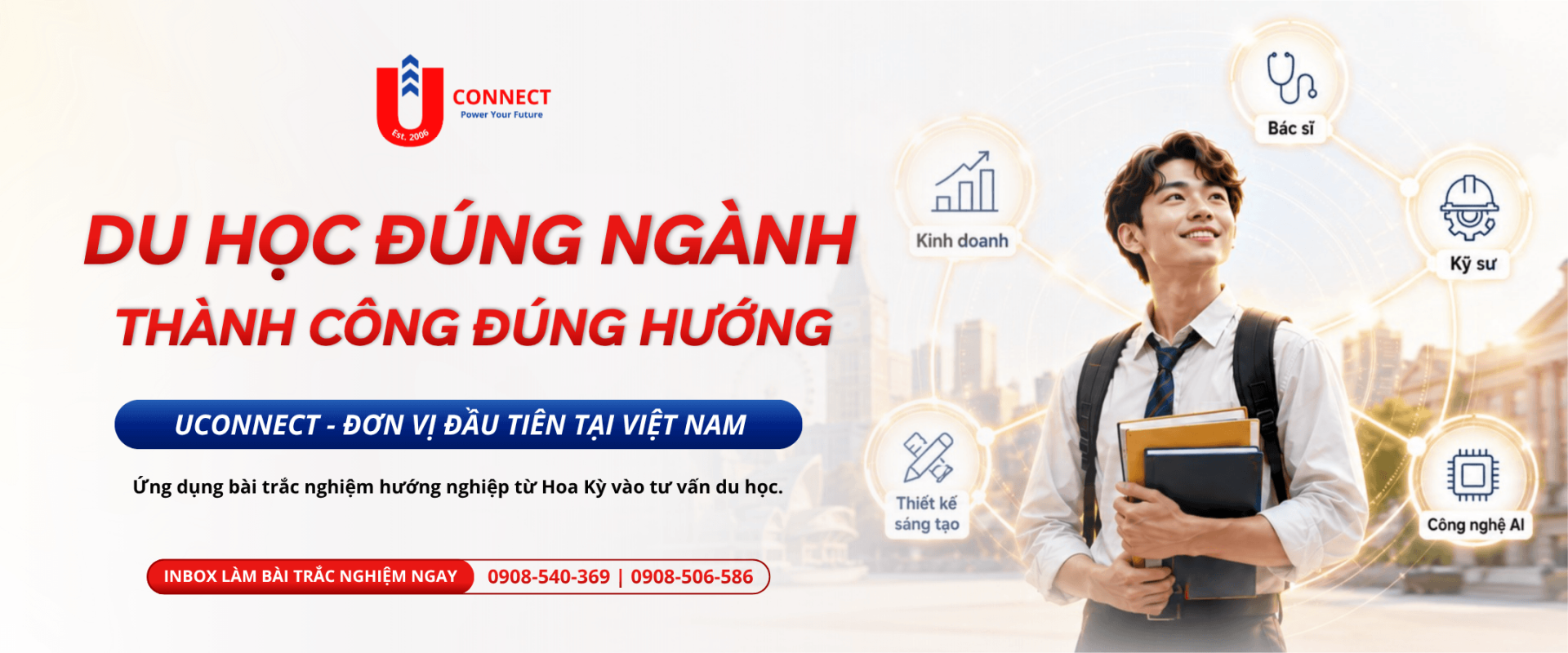 Bài trắc nghiệm định hướng ngành