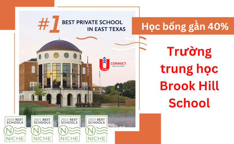 Học bổng trung học THE BROOK HILL, bang Texas - Mỹ